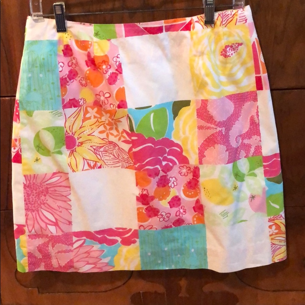 Lilly Pulitzer skirt.